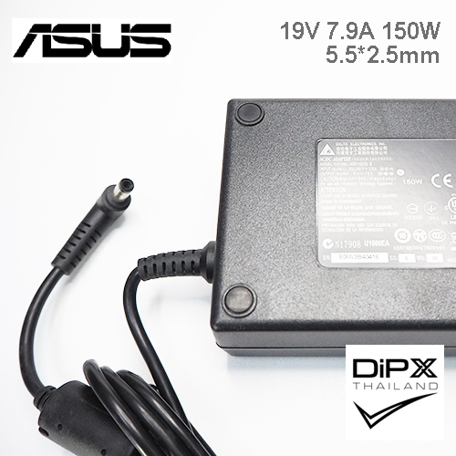 Adapter ASUS 19V 7.9A 150W (5.5x2.5mm) สินค้าใหม่แท้ แถมสายไฟ