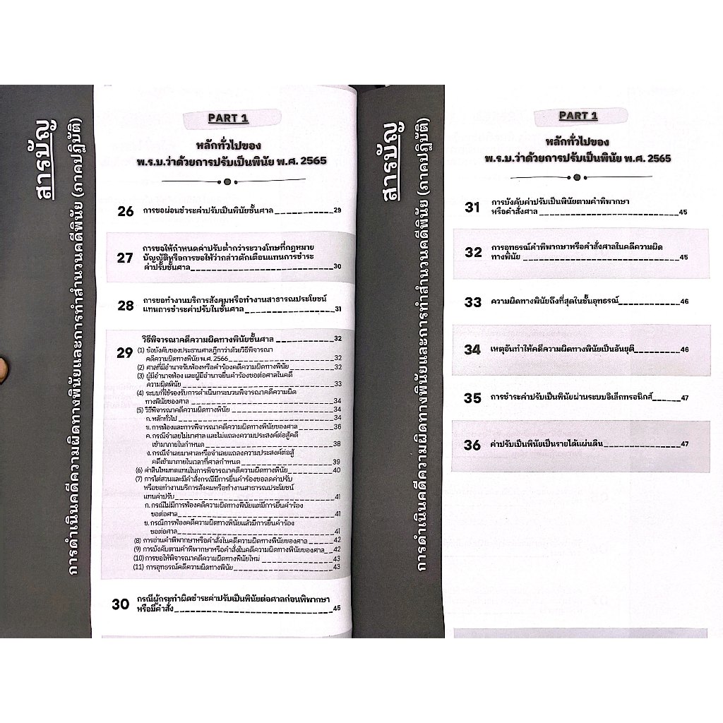 (ตำหนิ)การดำเนินคดีความผิดทางพินัย และ การทำสำนวนคดีพินัย (ภาคปฏิบัติ)/พ.ต.ต.ดร.สันติ ผิวทองคำ/พิมพ์ : 2568 (ครั้งที่1)