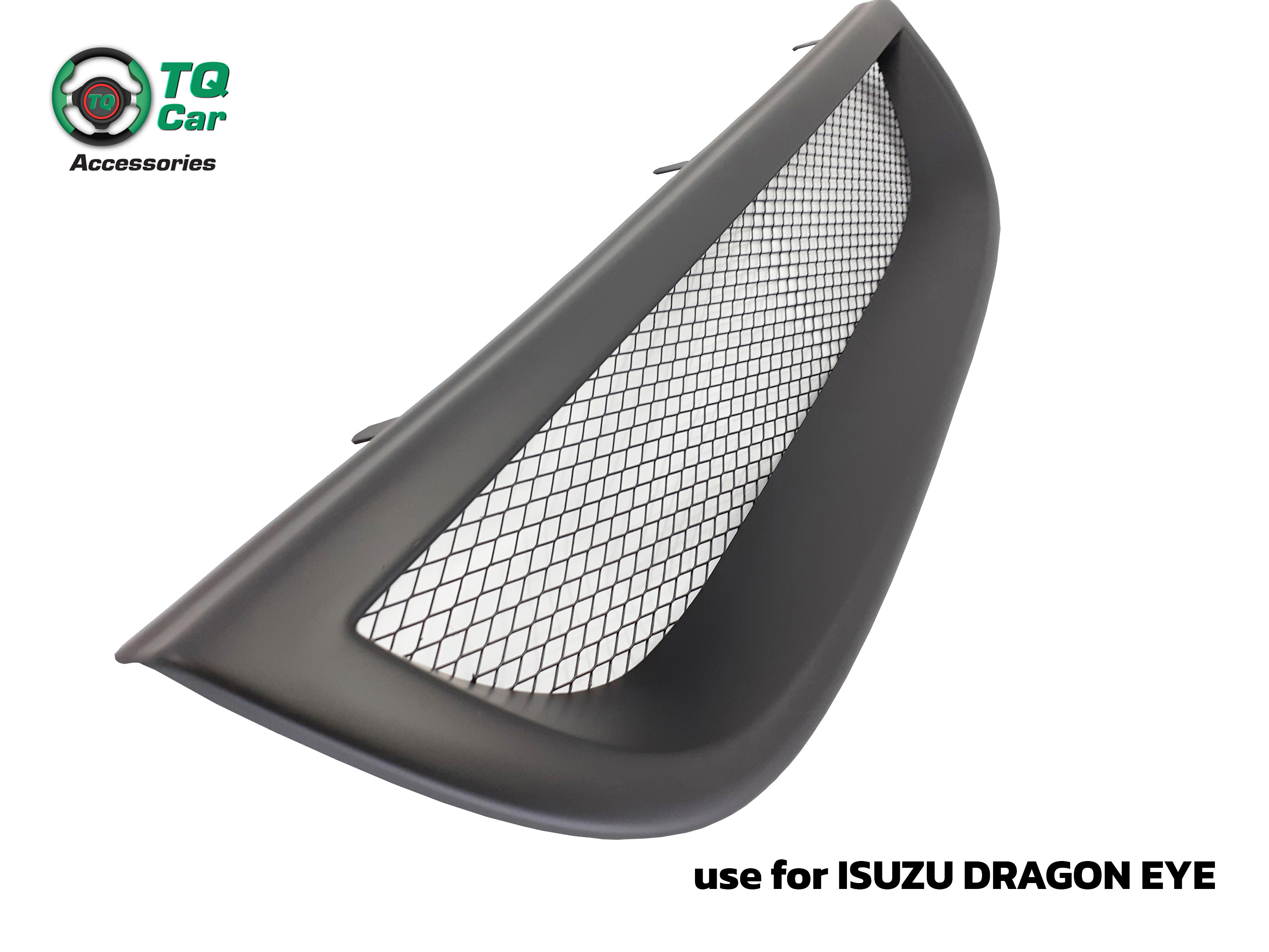 กระจังหน้า ISUZU DRAGON ปี2000-2002 สีดำด้าน
