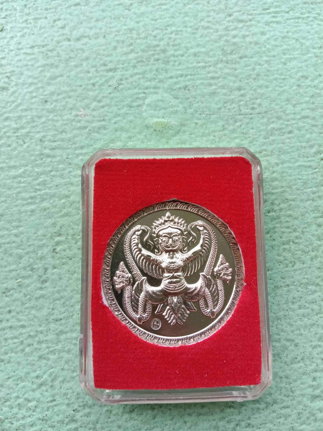 เหรียญไพรีพินาศ พิฆาตไพรีปี66 รุ่น2 ณโบสถ์เก่า วัดเสมาเมือง จ.นครศรีธรรมราช