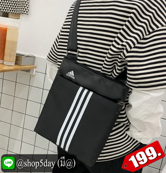 ♨️ Adidas กระเป๋าสะพายข้าง ใบใหญ่งานสวย ♨️