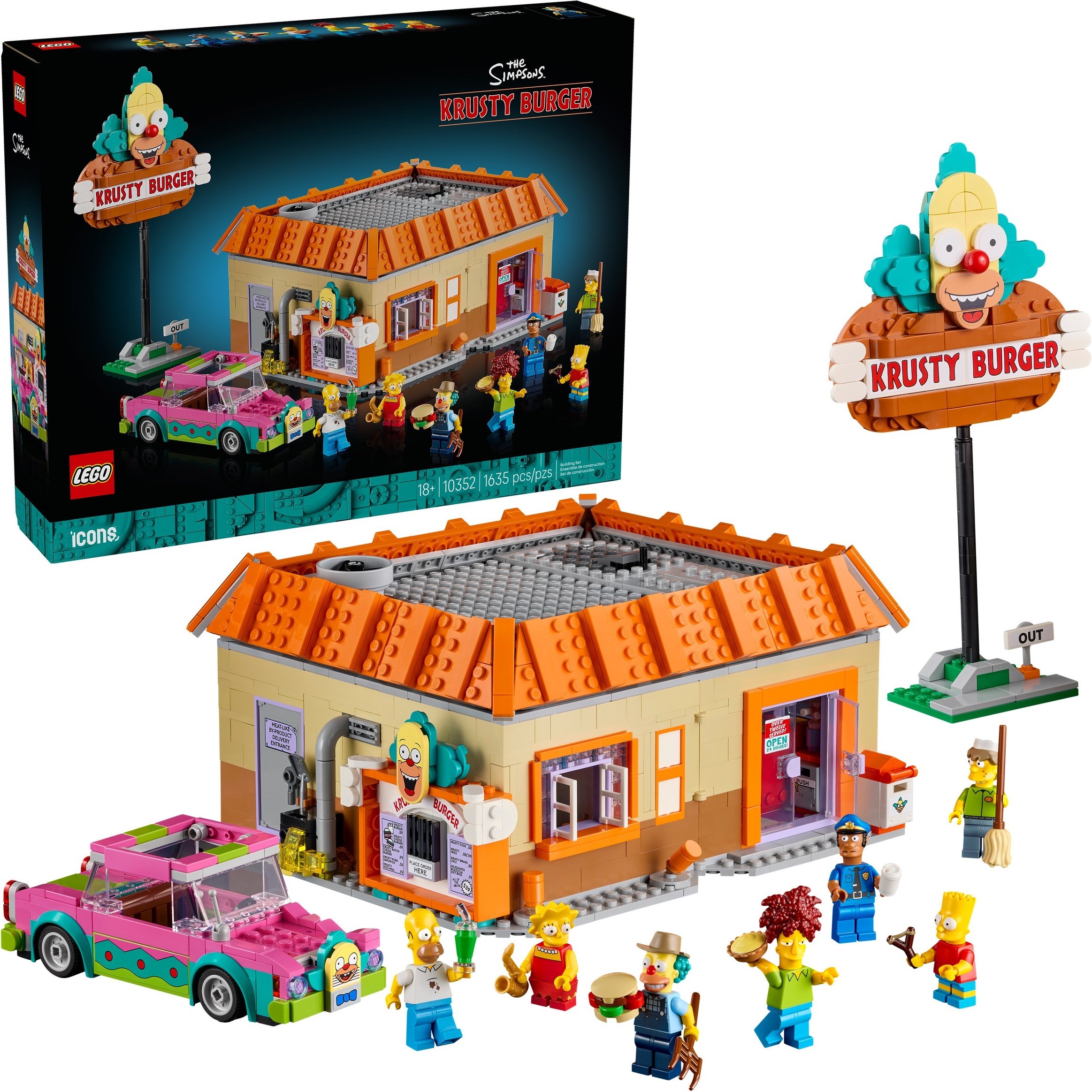 LEGO เลโก้ 10352 The Simpsons: Krusty Burger