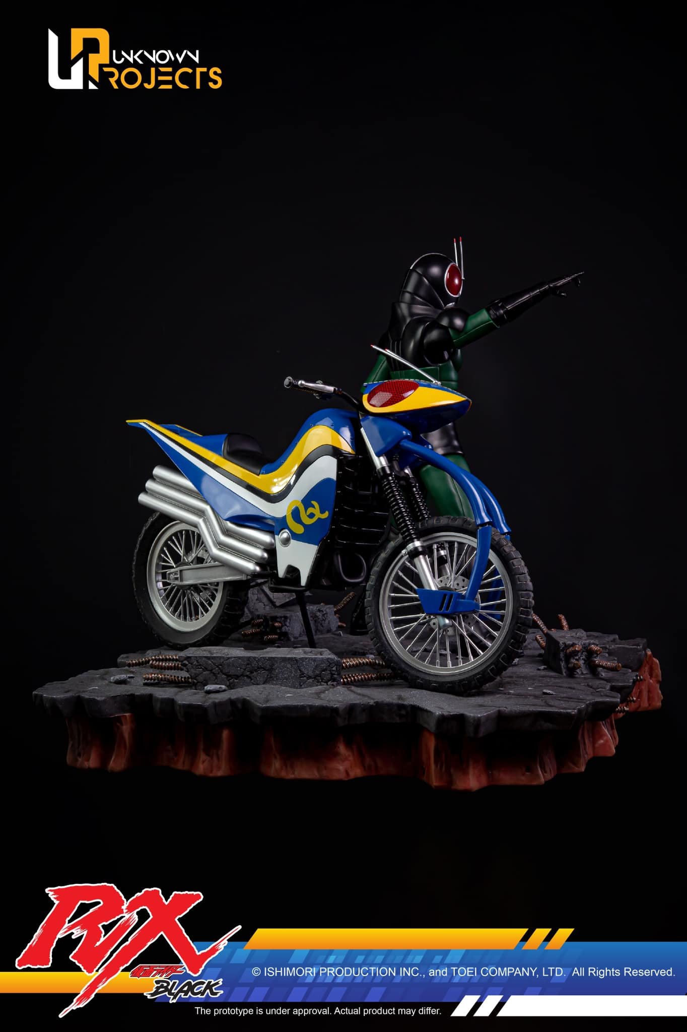 Unknown Projects Classic Signature Arte Series Masked Rider BLACK RX [Deluxe Version]