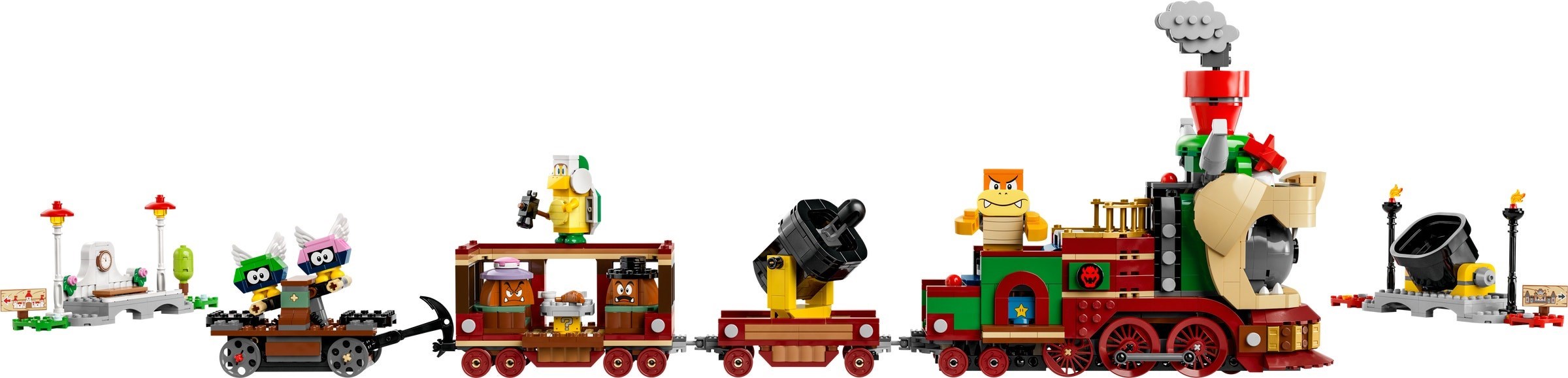 LEGO Super Mario เลโก้ 71437 The Bowser Express Train
