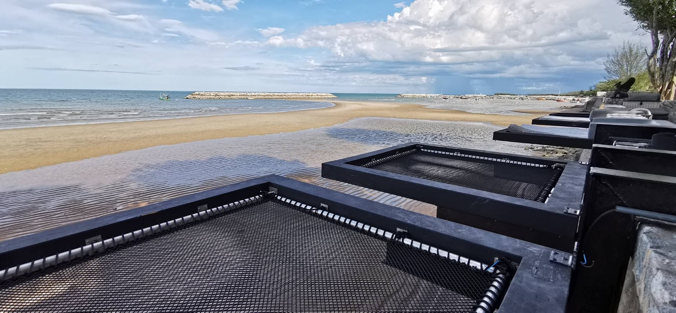 รีวิวตาข่ายเปลนอน ไร้ปม ตาข่ายเปลนอนตามร้านอาหาร คาเฟ่ ตาข่ายนั่งเล่นตามร้านกาแฟ