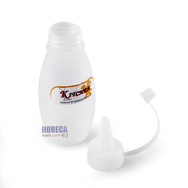 ขวดซอสเล็กแบบใส 5 ออนซ์ (12ขวด) ตราเรืองวา