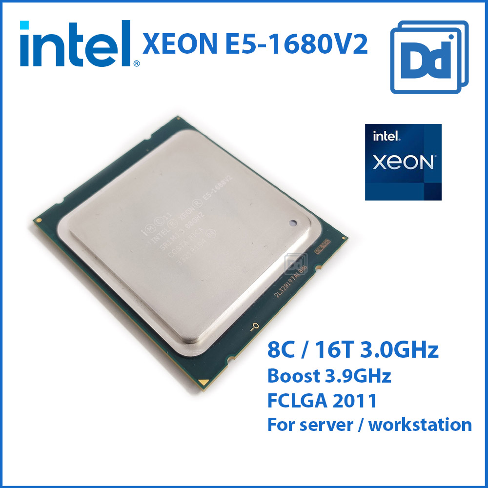 CPU intel XEON E5-1680 v2 8 Core 16 Thread 3.0GHz for Workstation and server