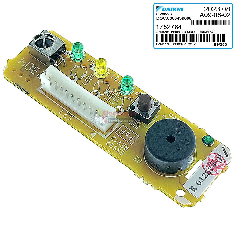 ชุดแผงตัวรับสัญญาณรีโมทแอร์DAIKIN-ไดกิ้น ใช้ได้ทั้งหมด 22 รุ่นที่ระบุไว้-อะไหล่ใหม่แท้บริษัท #อะไหล่แอร์DAIKIN