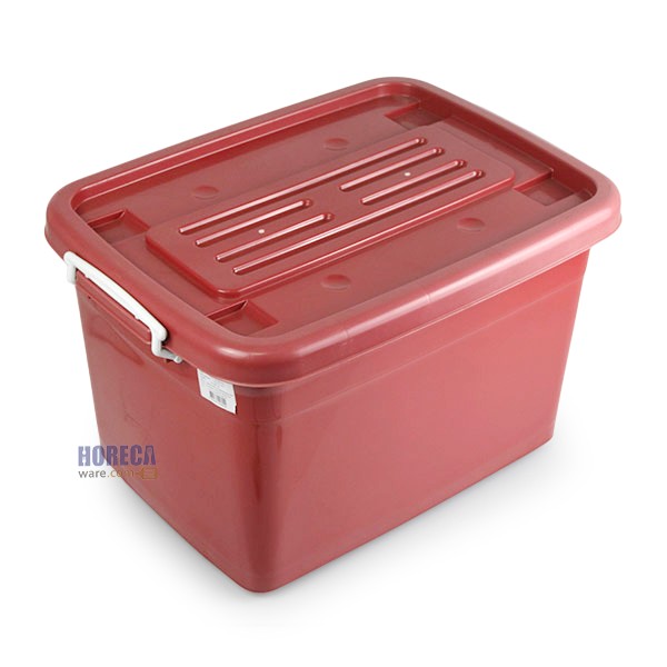 กล่องเก็บของ+ฝา+ล้อ(40x56x33cm.) ยูนิแวร์