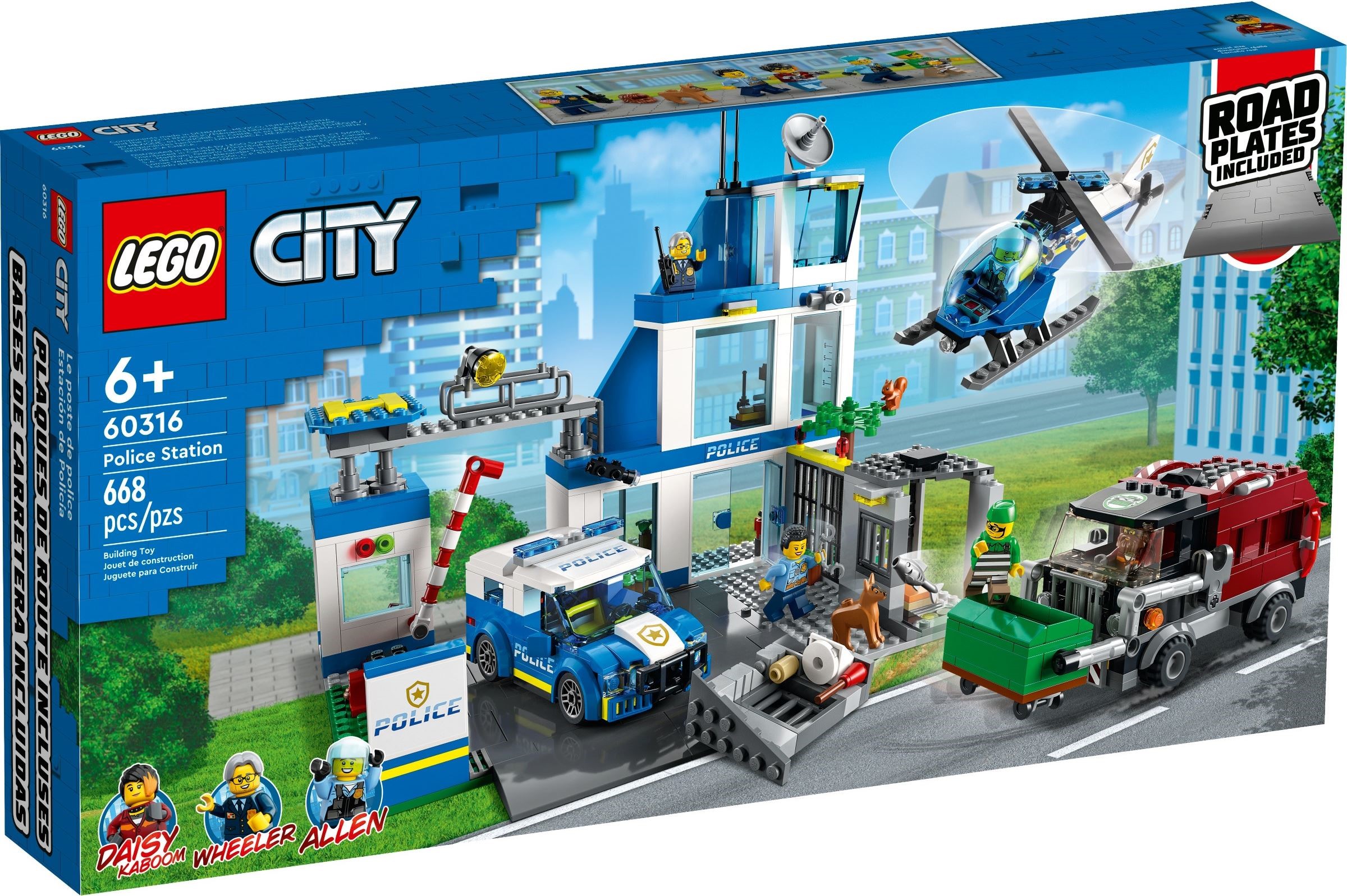LEGO City เลโก้ 60316 Police Station