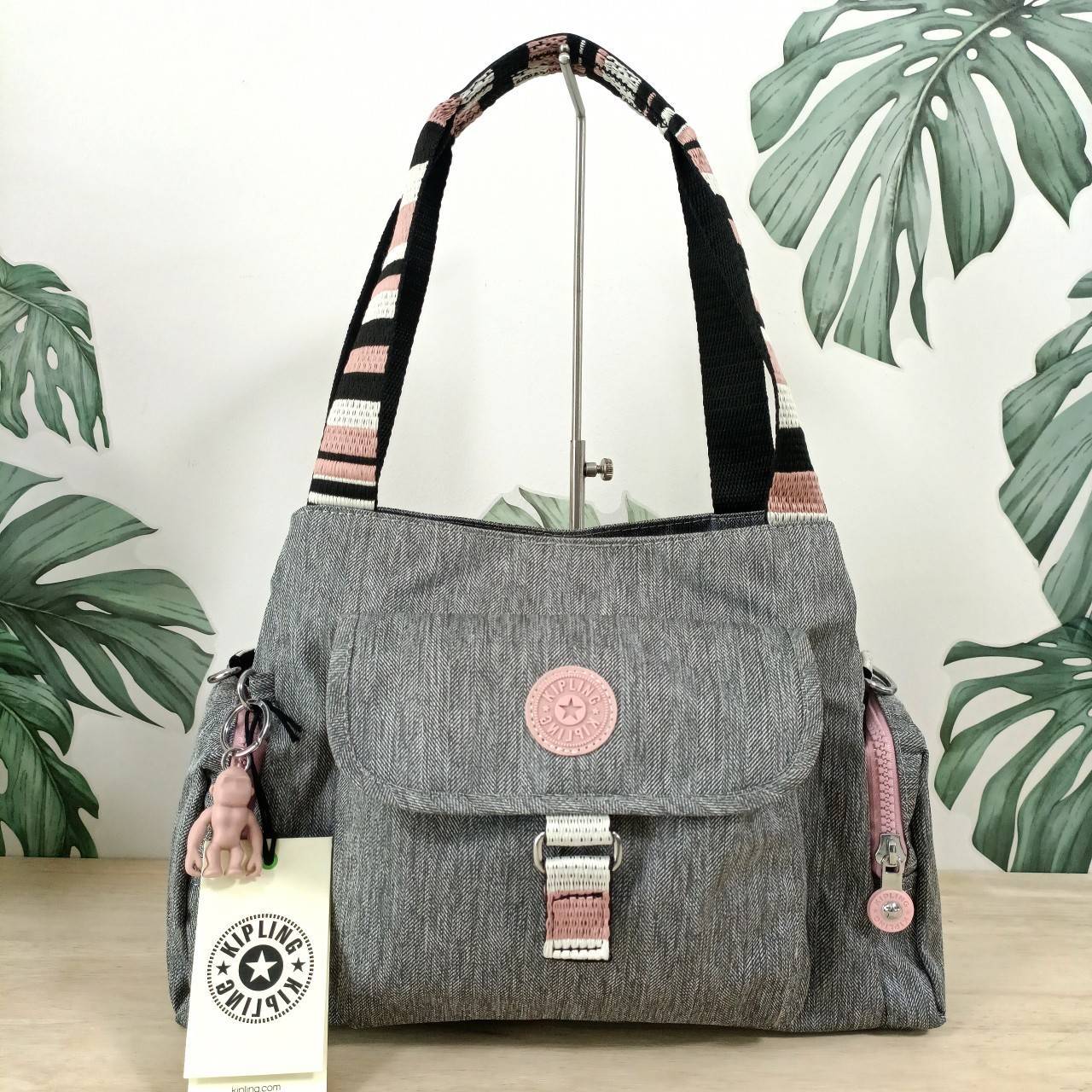 Kipling Felix กระเป๋าถือ กระเป๋าคิปลิ้ง สะพาย