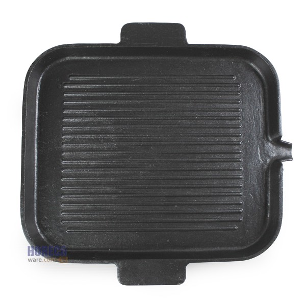 จานร้อนเอียง มีช่องน้ำมันไหล ตราแกะ