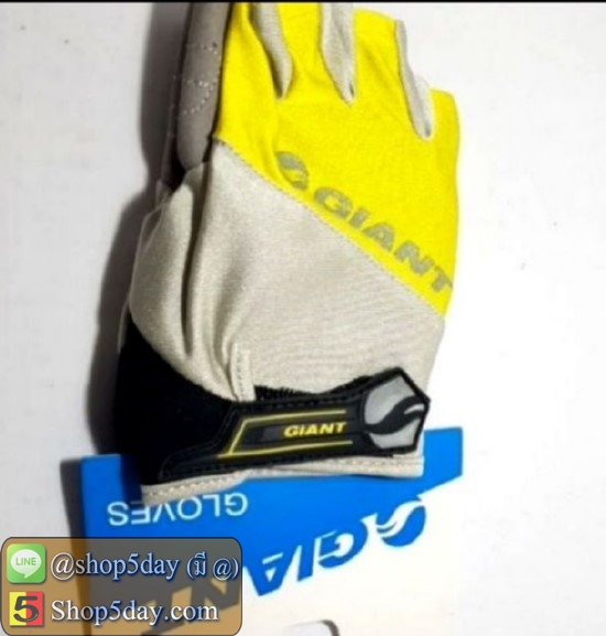 ถุงมือจักรยาน giant แท้ เจล ถุงมือขี่จักรยาน คุณภาพดี สวย ถุงมือครึ่งนิ้ว 3 ไซด์