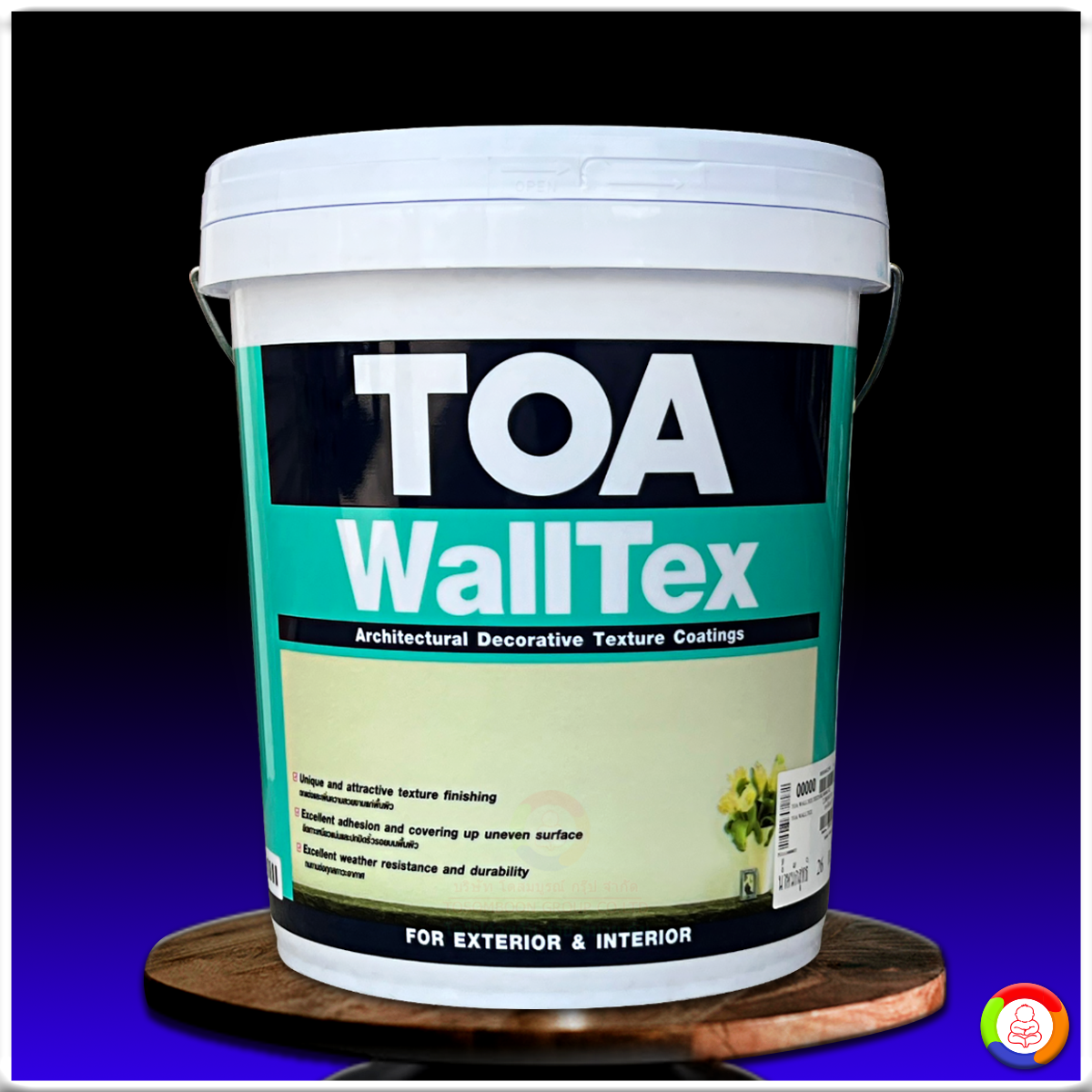 ทีโอเอ วอลล์เท็กซ์ TOA WallTex สีสร้างลาย