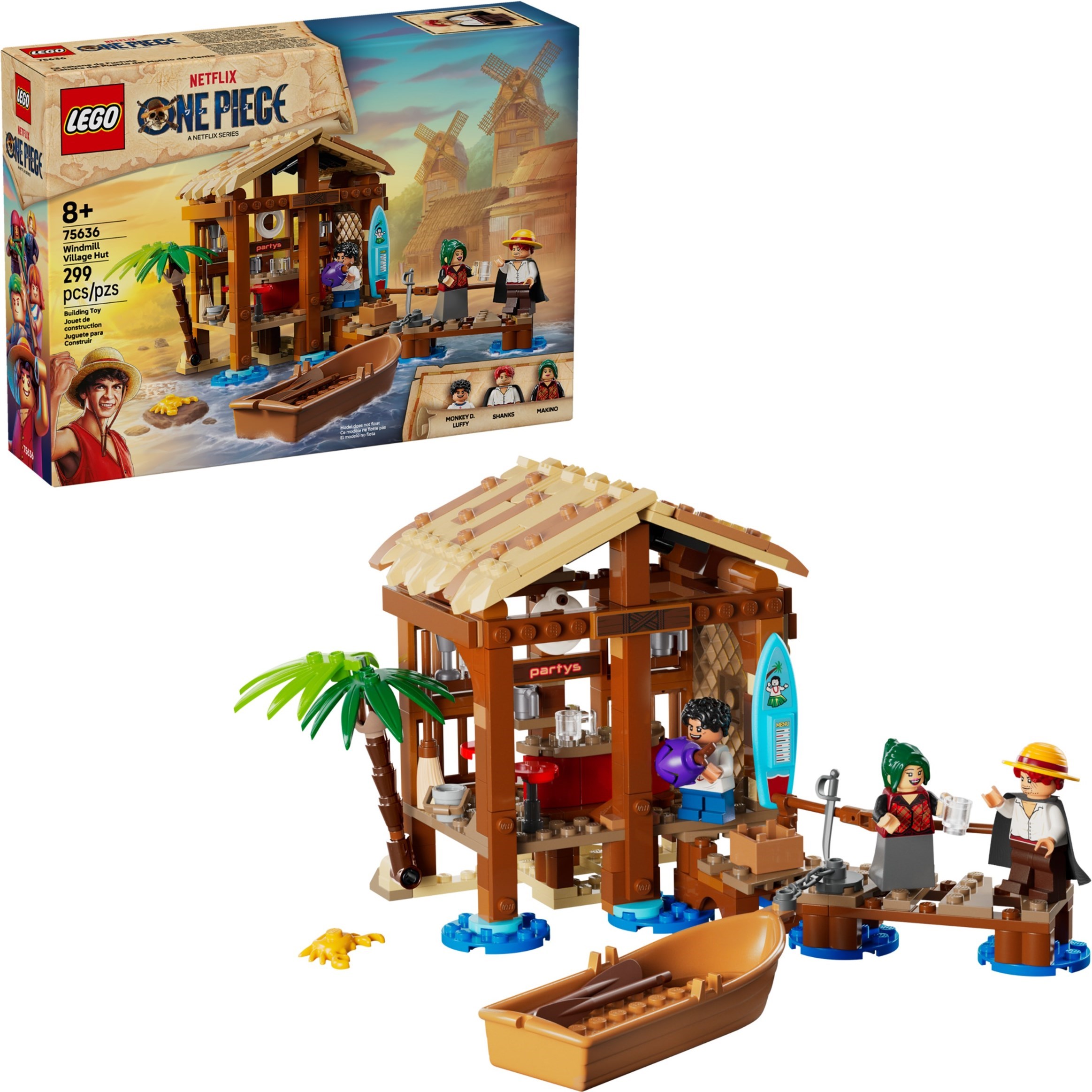 LEGO One Piece เลโก้ 75636 Windmill Village Hut