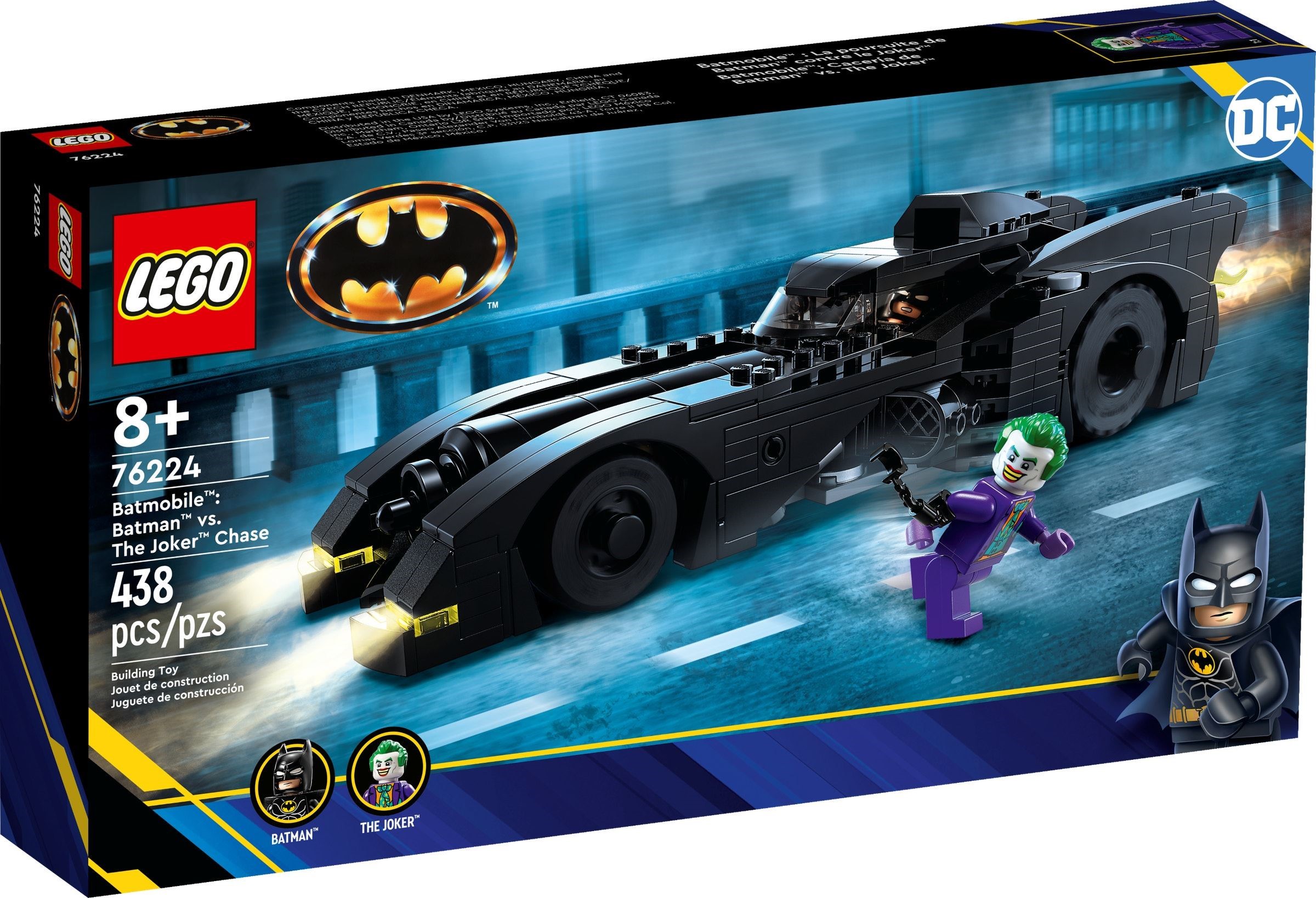 LEGO Super Heroes DC เลโก้ 76224 Batmobile: Batman vs. The Joker Chase