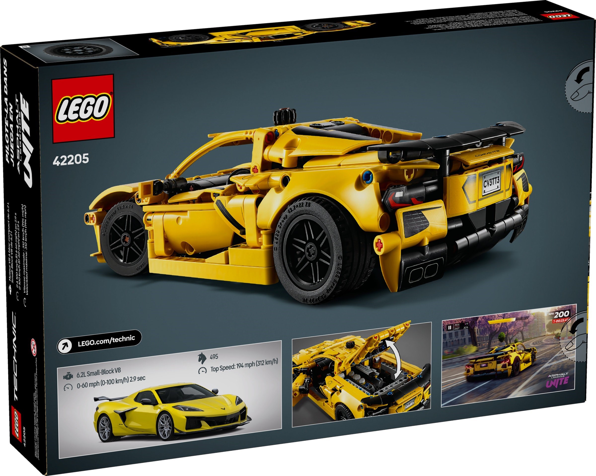 LEGO Technic เลโก้ 42205 Chevrolet Corvette Stingray