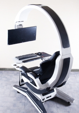 เก้าอี้เกมมิ่ง T7 Ingrima Coding Pod, Gaming Space Pod, Gaming Cockpit, Computer Cockpit