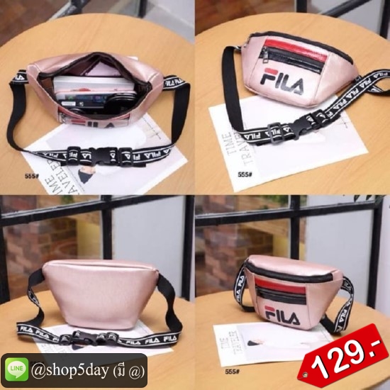 🔥กระเป๋าแฟชั่น คาดอก Fila ฟิล่า No.flla 129-G