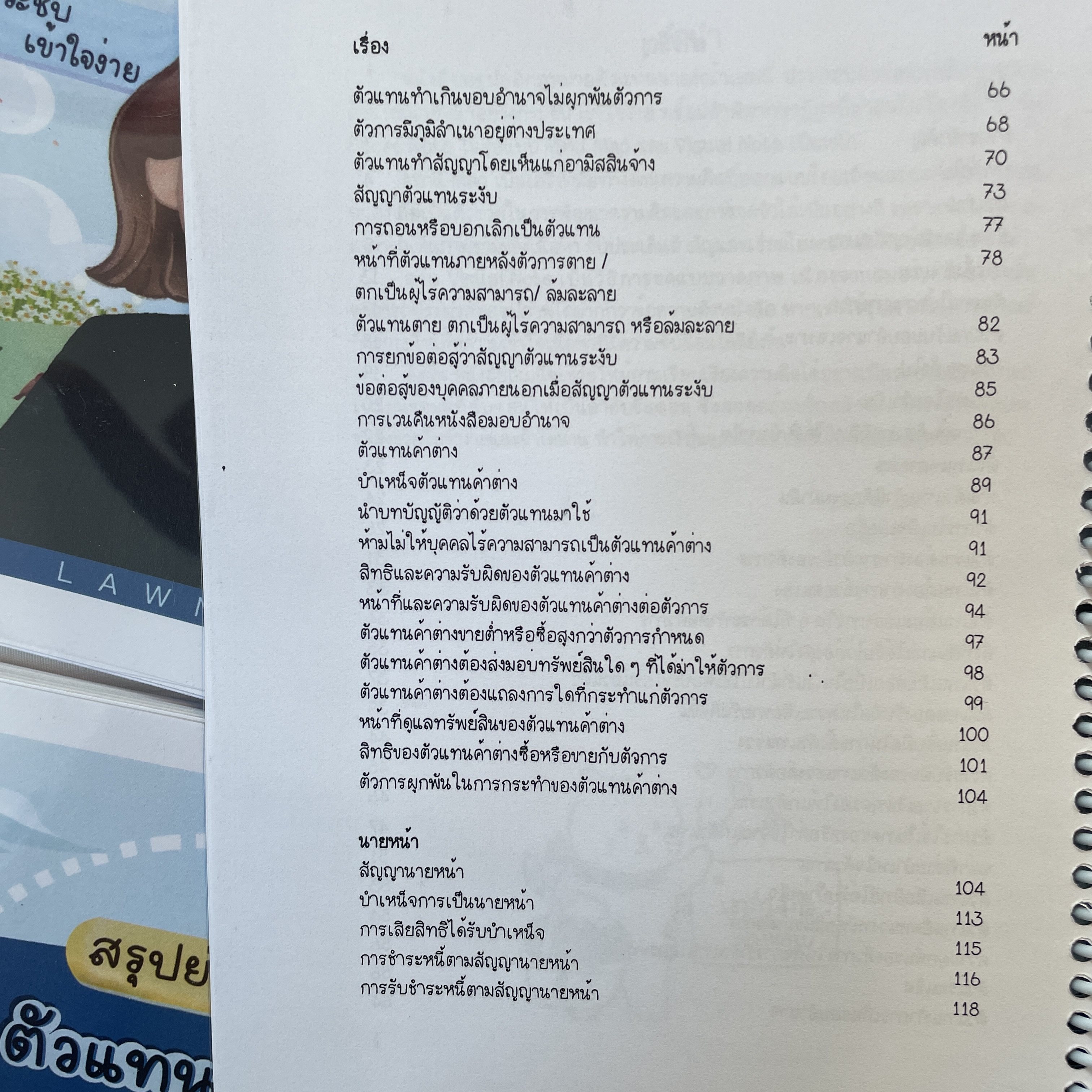 L3สรุปย่อกฎหมาย ตัวแทน นายหน้า (Law Note, ณิชกมล สุริยะ)