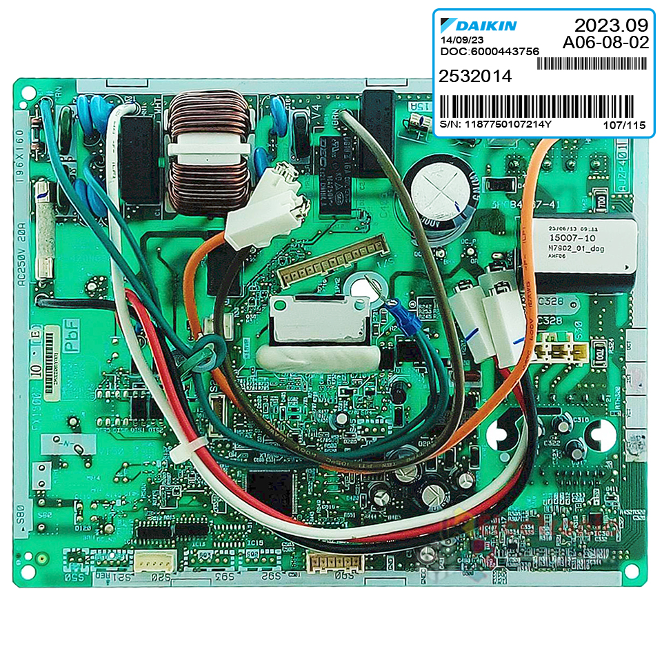 แผงบอร์ดแอร์คอยร้อนDAIKIN-ไดกิ้น ใช้ได้กับรุ่นที่ระบุไว้-อะไหล่ใหม่แท้บริษัท #อะไหล่แอร์DAIKIN