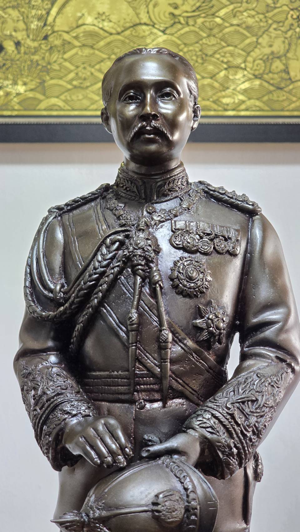 สมเด็จพระจุลจอมเก้าอยู่หัว ร.5 รุ่นบรมราชสมภพครบ150ปี ออกโดย มจร.
