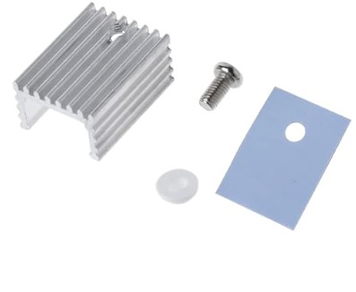 แผ่นซิลิโคน TO-3P1 18*22*0.3 mm. blue with hole insulating pad size 18x22x0.3 mm. silicone heat sink insulation Sheet Plate Thermal Insulation Film ระบายความร้อน