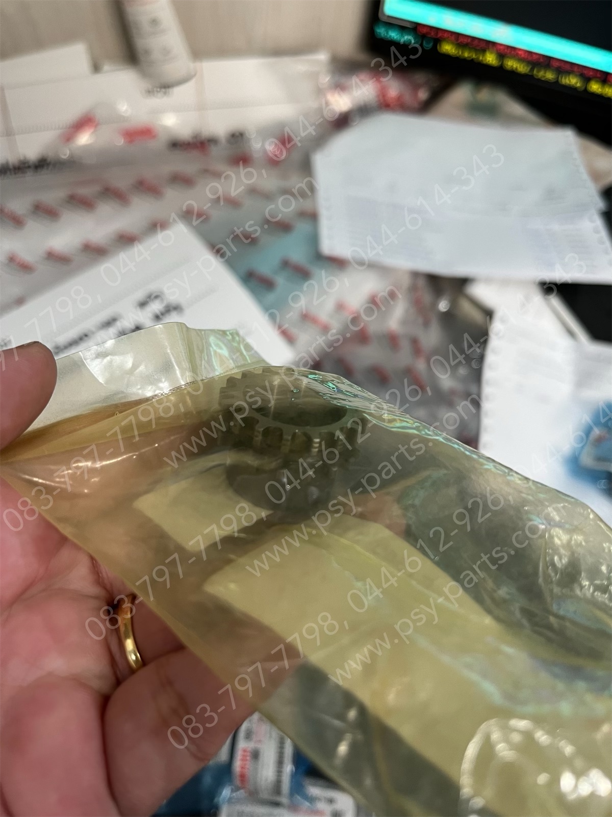 เฟืองราวลิ้น FINO 125 แท้ๆ ติดข้อ L 54P-E1549-10, 54P-E1549-11 (ราคาต่อ 1 ชิ้น)