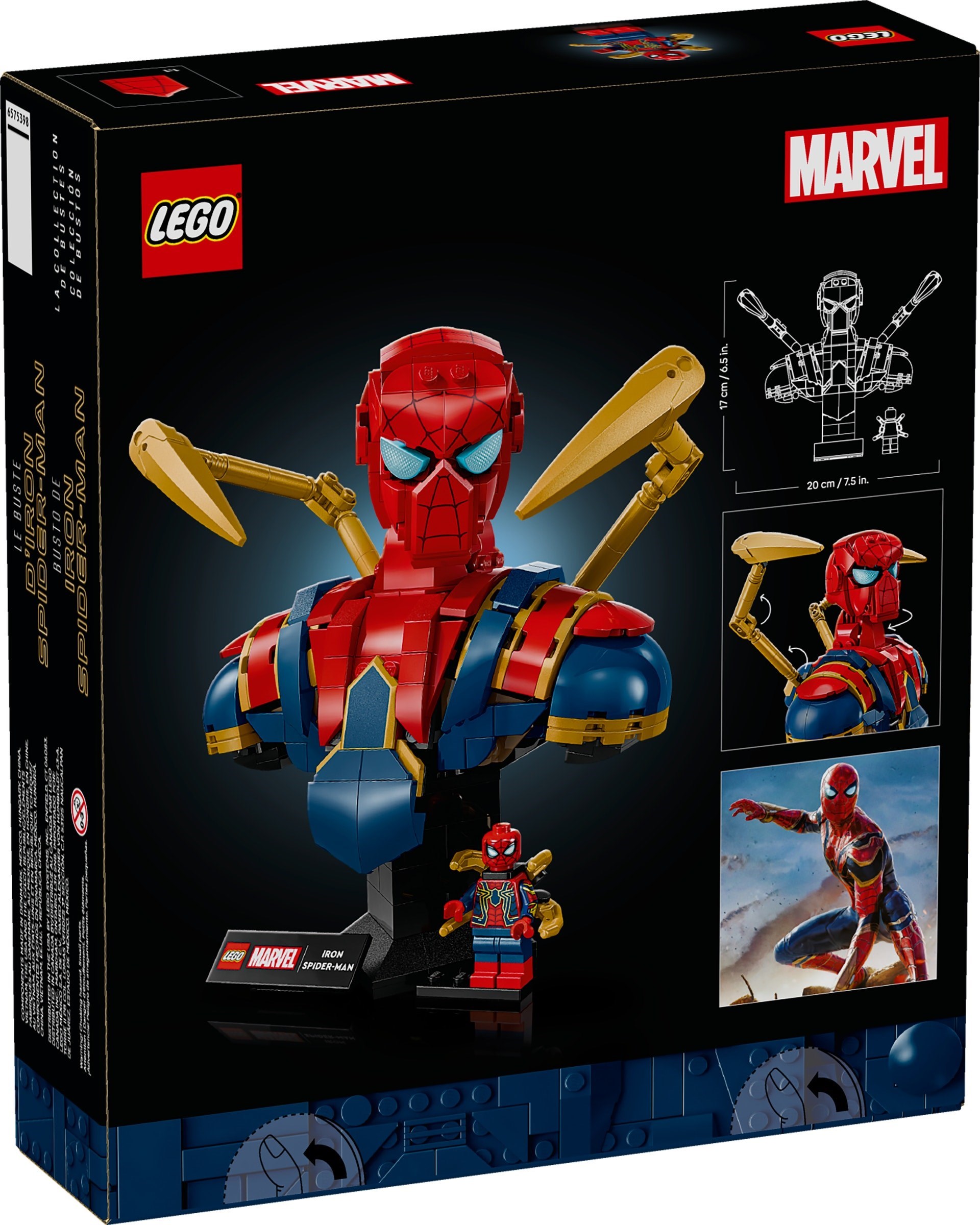 LEGO Super Heroes Marvel เลโก้ 76326 Iron Spider-Man Bust