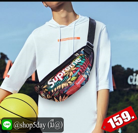 ♨️ กระเป๋าคาดอก-เอว Supreme A ⚡️