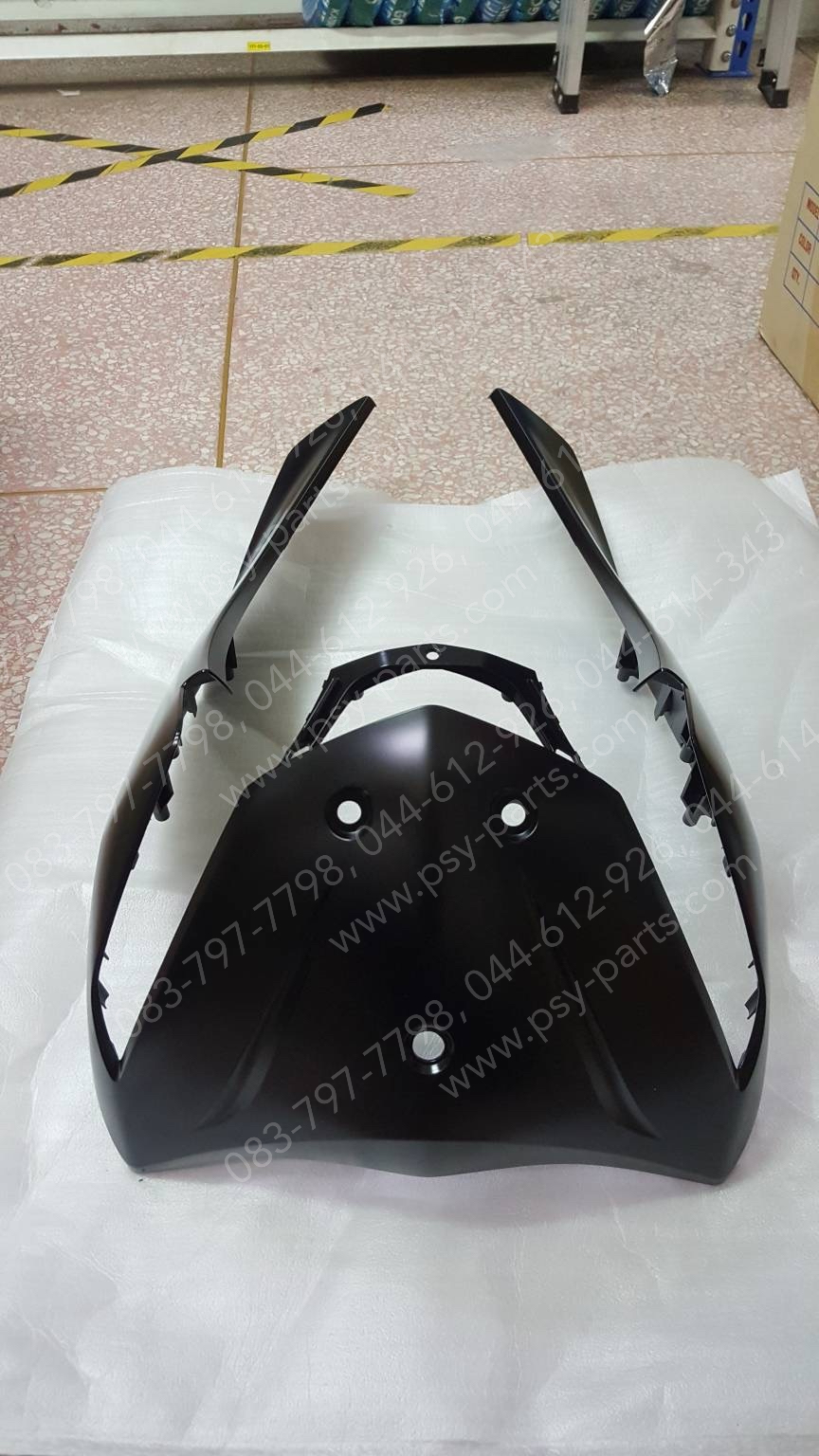 บังลม FINN แท้ๆ สีดำเทาด้าน (1579) B6F-F8311-00-PA Yamaha
