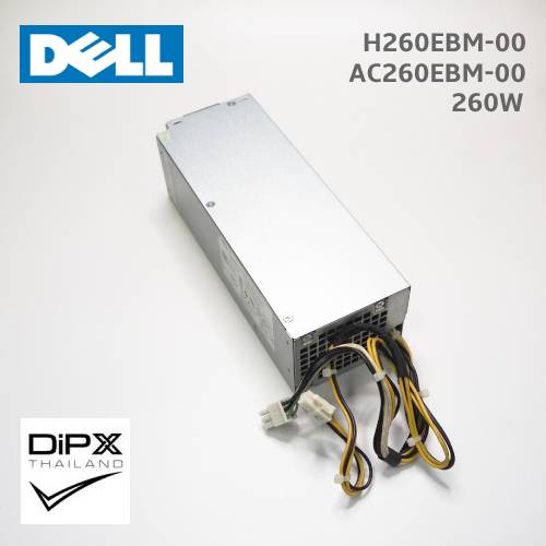 Power supply DELL 260W (H260EBM-00, AC260EBM-00) 6pin, 4pin (New)