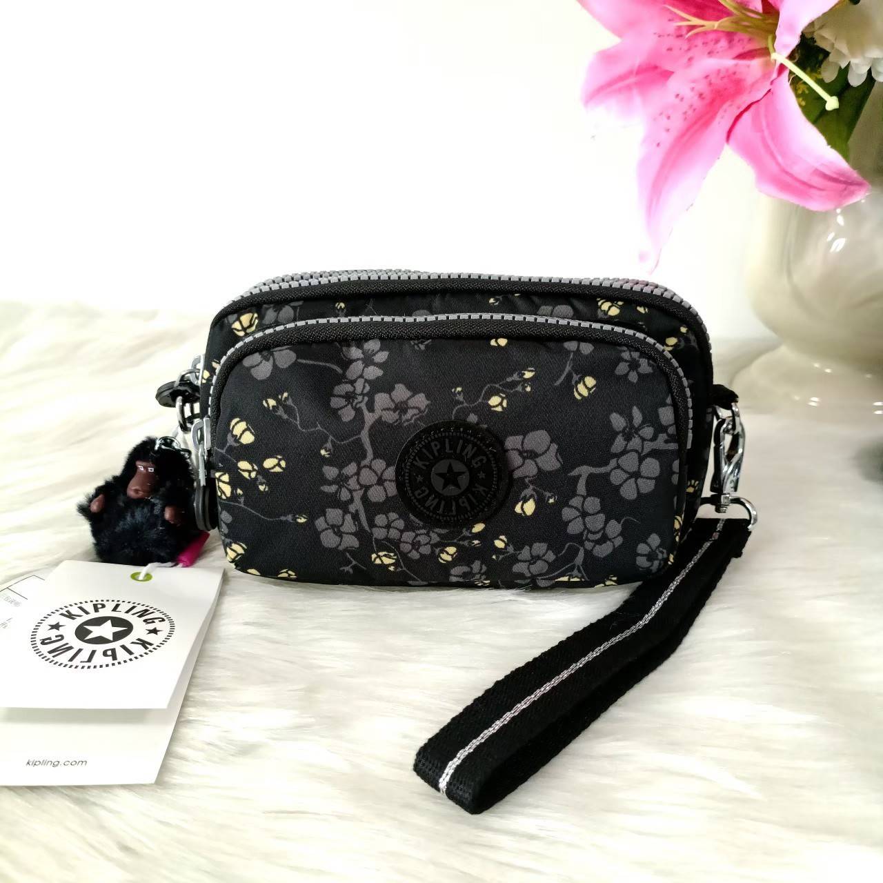 กระเป๋าสะพาย คิปลิ้ง คิปลิง KIPLING 3 Monkey Seoul up
