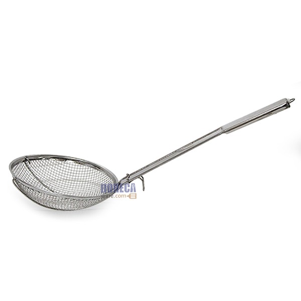 กระชอนตักของทอดสเตนเลส 24 ซม. ตาห่าง โฟโฟ้