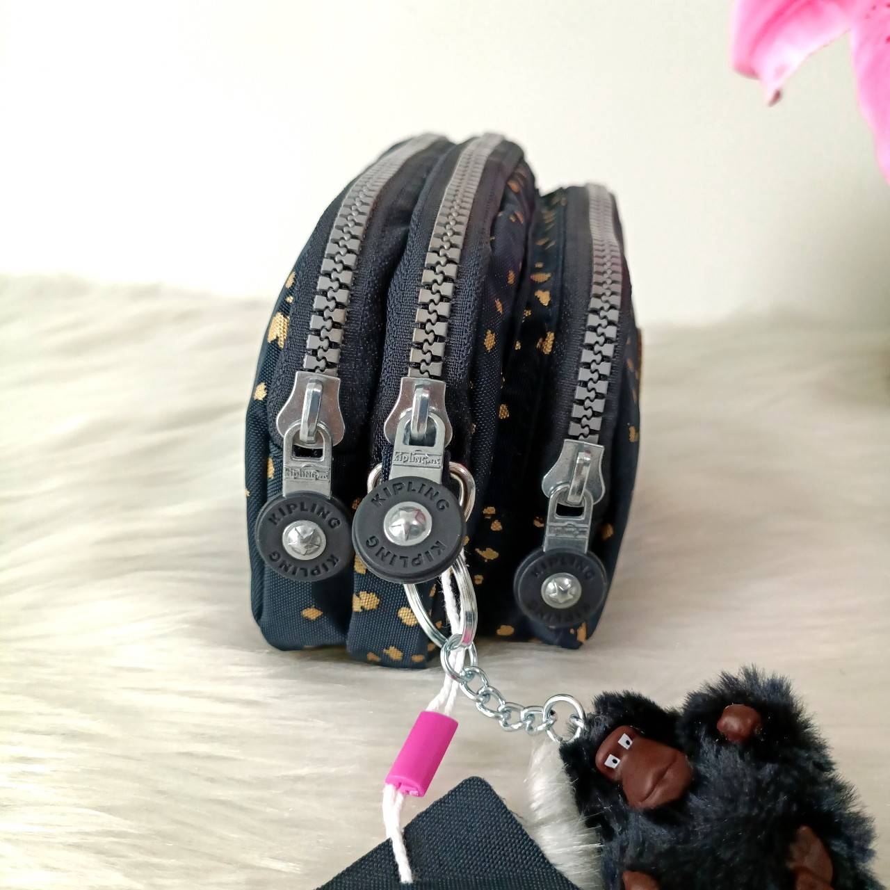 กระเป๋าสะพาย คิปลิ้ง คิปลิง KIPLING 3 Monkey Seoul up