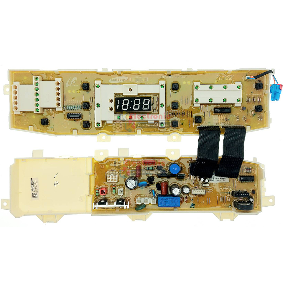 แผงเครื่องซักผ้าSAMSUNG/บอร์ดเครื่องซักผ้ามซุง-รุ่น WA10W9/WA11W9-อะไหล่ใหม่แท้บริษัท-ใช้ได้กับทุกรุ่นที่ทางร้านระบุไว้#อะไหล่เครื่องซักผ้า