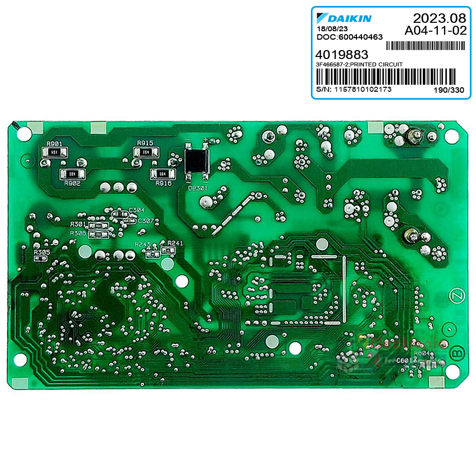 แผงบอร์ดแอร์คอยเย็นDAIKIN-ไดกิ้น รุ่น FTM13PV2S-อะไหล่ใหม่แท้บริษัท #อะไหล่แอร์DAIKIN