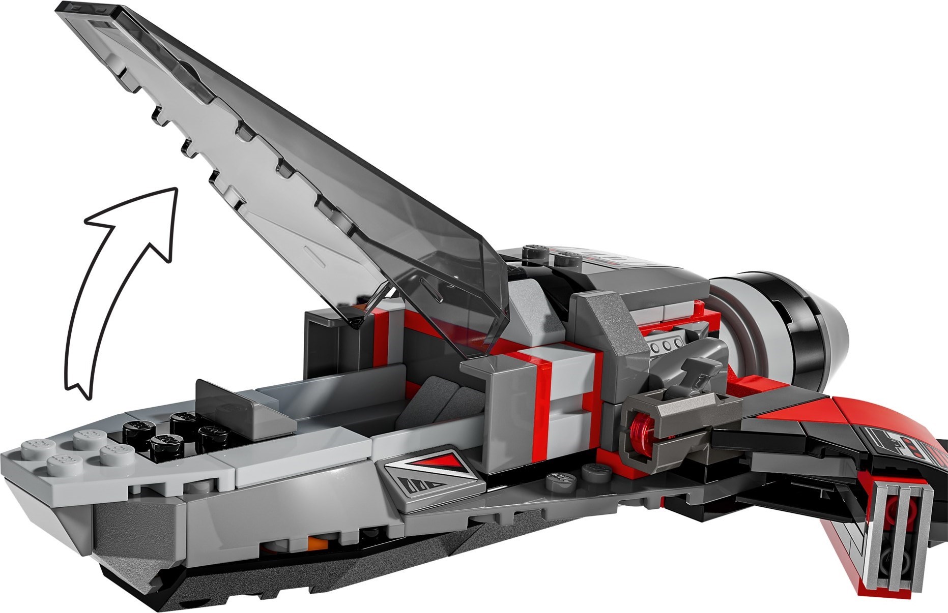 LEGO Super Heroes Marvel เลโก้ 76292 Captain America vs. Red Hulk Battle