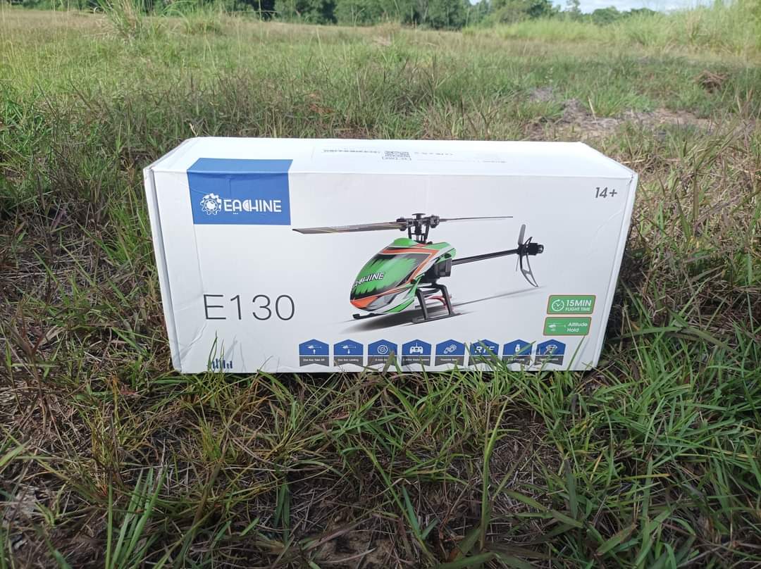 เฮลิคอปเตอร์บังคับวิทยุ EACHINE E130 4CH 2.4GHZ ระบบล๊อคความสูง ชุดพร้อมเล่น