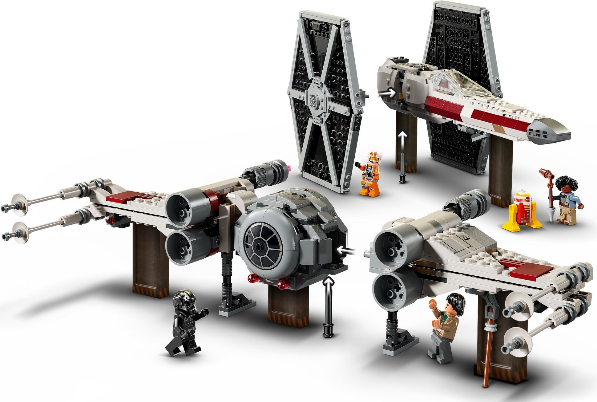 LEGO Star Wars เลโก้ 75393 TIE Fighter & X-wing Mash-up
