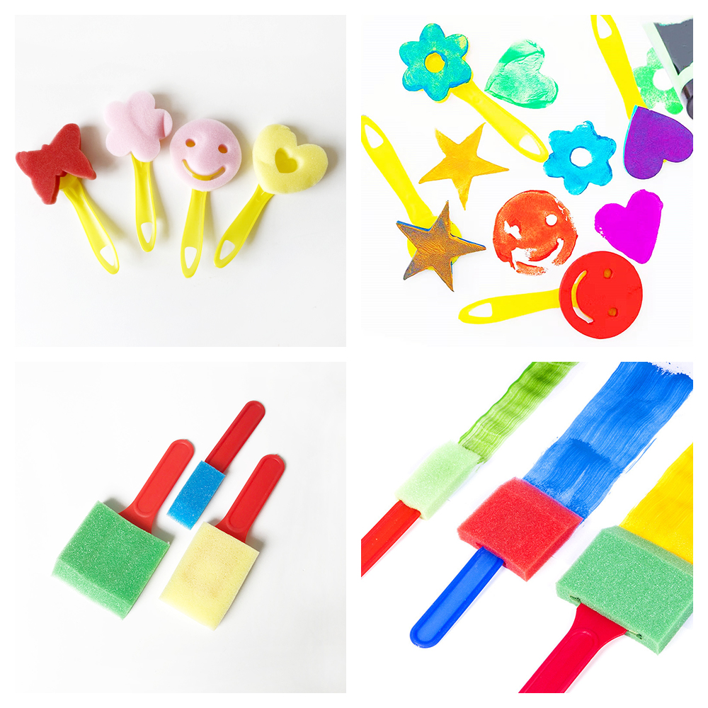สีฟิงเกอร์เพ้นท์+อุปกรณ์ฟองน้ำ (Finger paint)