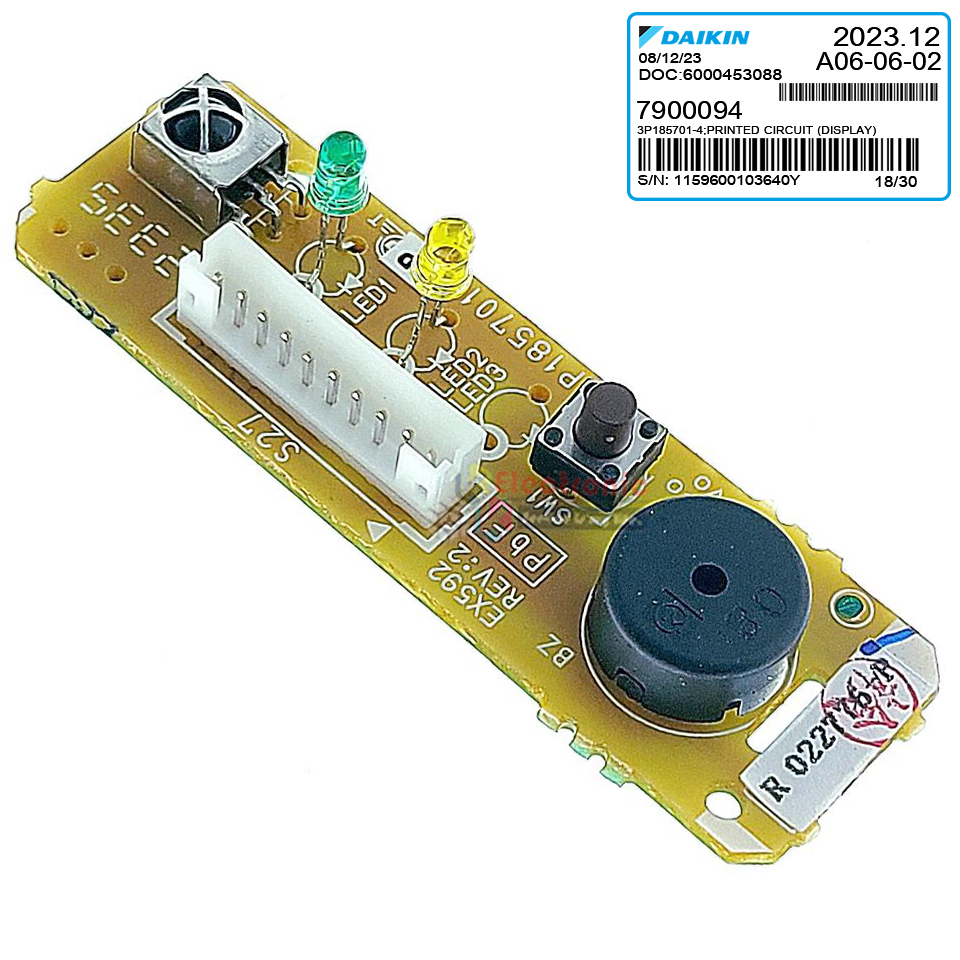 ชุดแผงตัวรับสัญญาณรีโมทแอร์DAIKIN-ไดกิ้น ใช้ได้ทั้งหมด 23 รุ่นที่ระบุไว้-อะไหล่ใหม่แท้บริษัท #อะไหล่แอร์DAIKIN