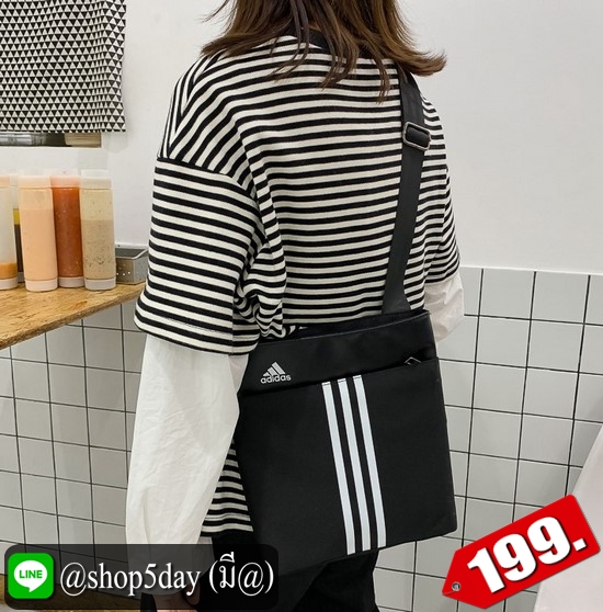 ♨️ Adidas กระเป๋าสะพายข้าง ใบใหญ่งานสวย ♨️