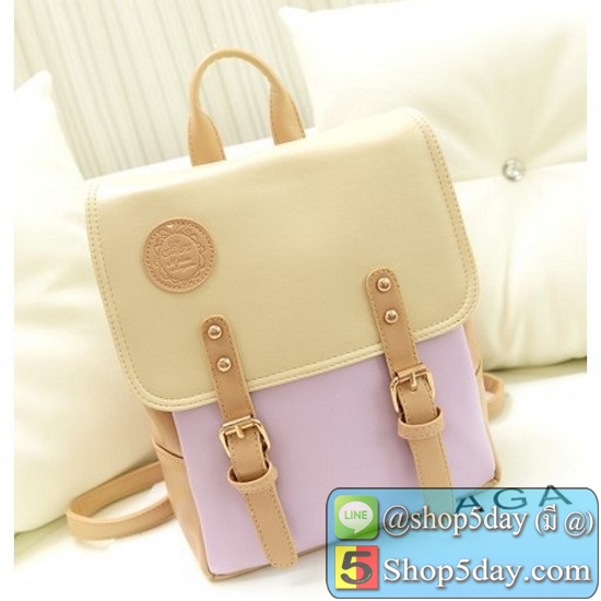 กระเป๋าเป้หนัง รุ่น Pastel