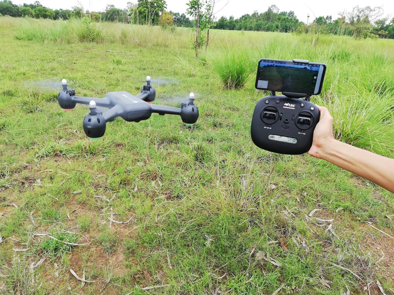 MJX X-SERIES X104G 5G WIFI FPV กล้อง 1080P GPS Follow Me โหมด2 โดรน RTF พร้อมระบบบินกลับ อัตโนมัติ