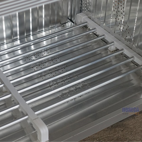 ตู้กับข้าว 2.5 ฟุต 4 ประตู (สีขาว) ไลออน อลูมิเนียม คิทเช่น