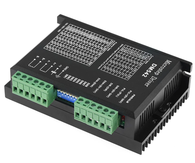 DM542 โมดูลขับสเต็ปปิ้งมอเตอร์ 20-50V 4.2A DSP digital 42/57/86 stepper motor driver engraving machine dedicated replacement 2M542/TB6600