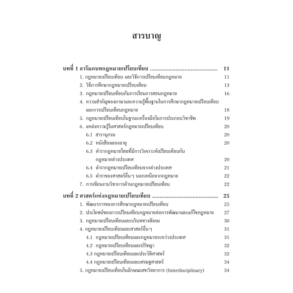 คำสอนวิชา กฎหมายเปรียบเทียบของศาสตราจารย์พิชัยศักดิ์ หรยางกูร (ผศ.ดร.สุรัชดา รีคี) ปีที่พิมพ์ สิงหาคม 2566 (ครั้งที่ 2)