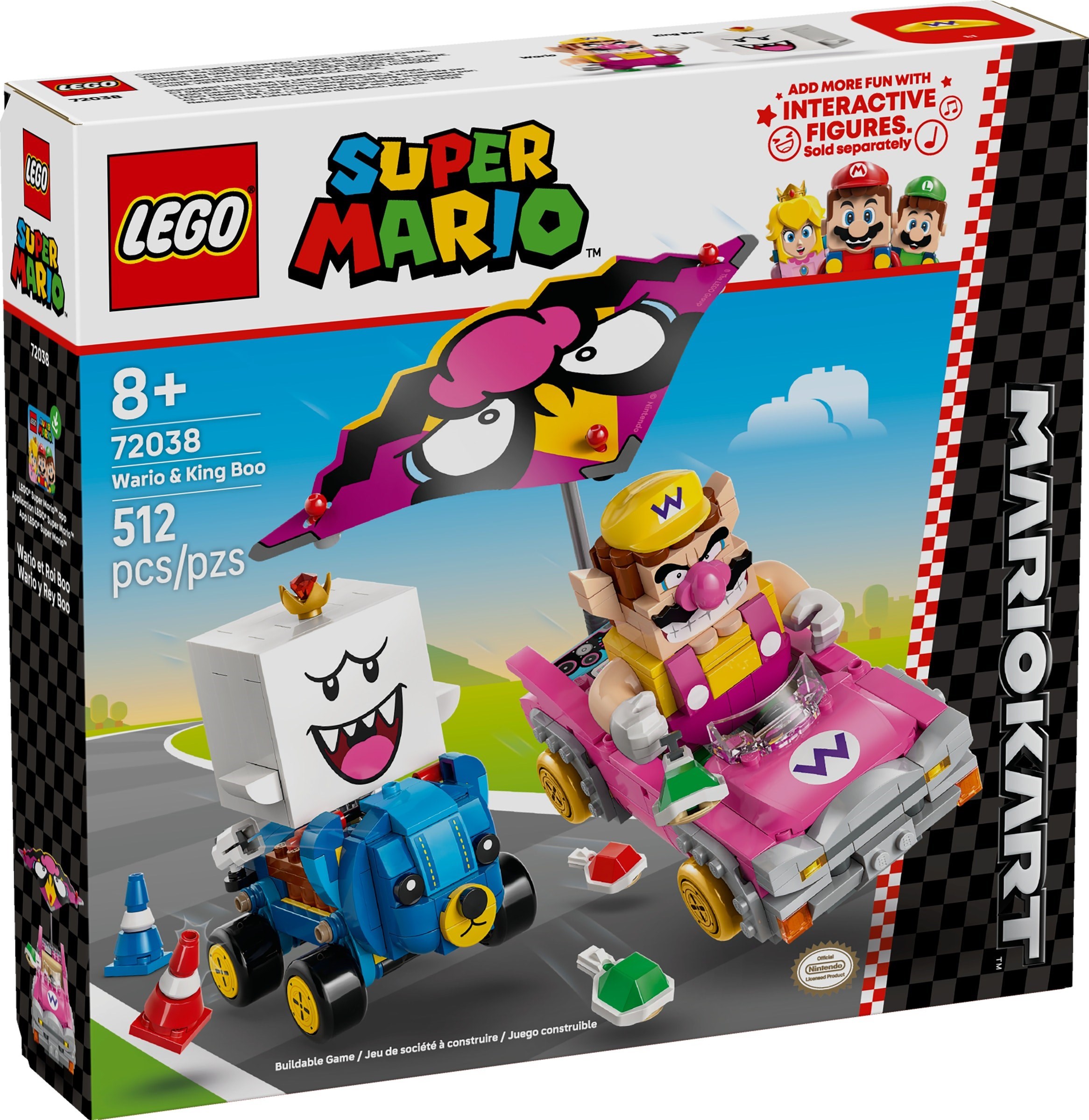 LEGO Super Mario เลโก้ 72038 Wario & King Boo