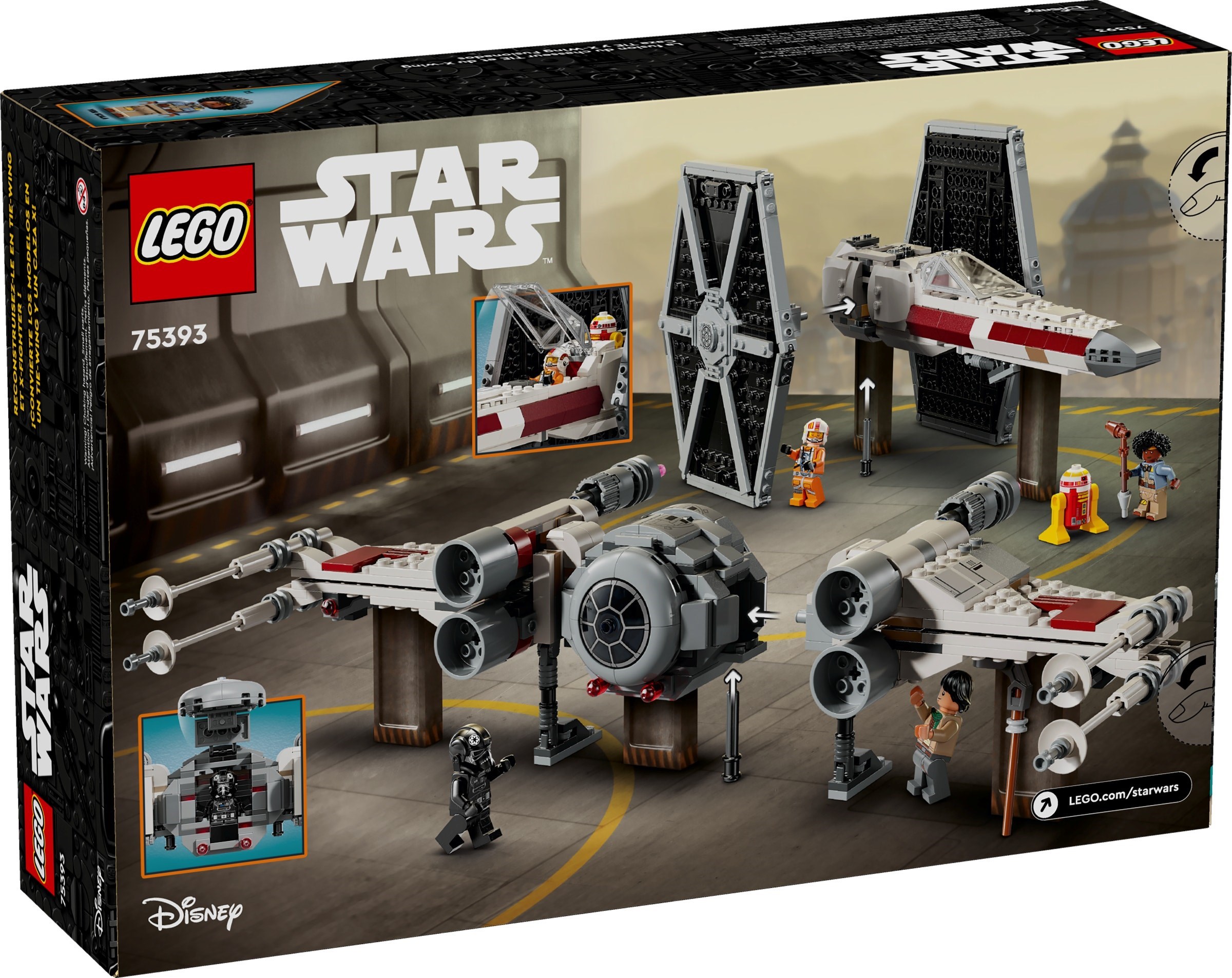 LEGO Star Wars เลโก้ 75393 TIE Fighter & X-wing Mash-up